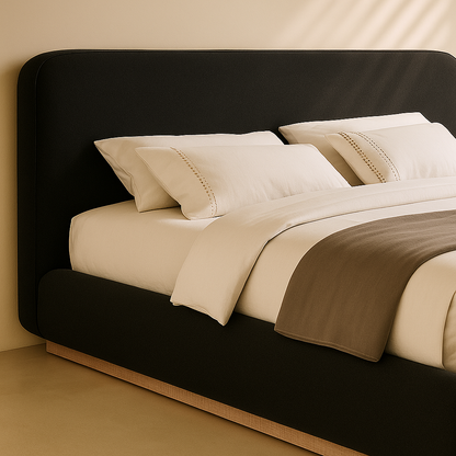 Rigby Boucle Fabric Bed