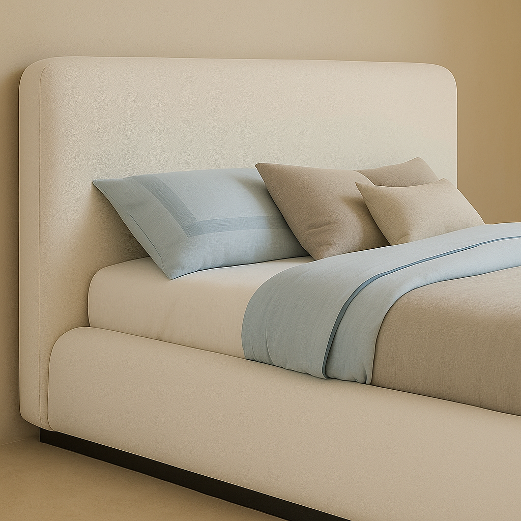 Rigby Boucle Fabric Bed