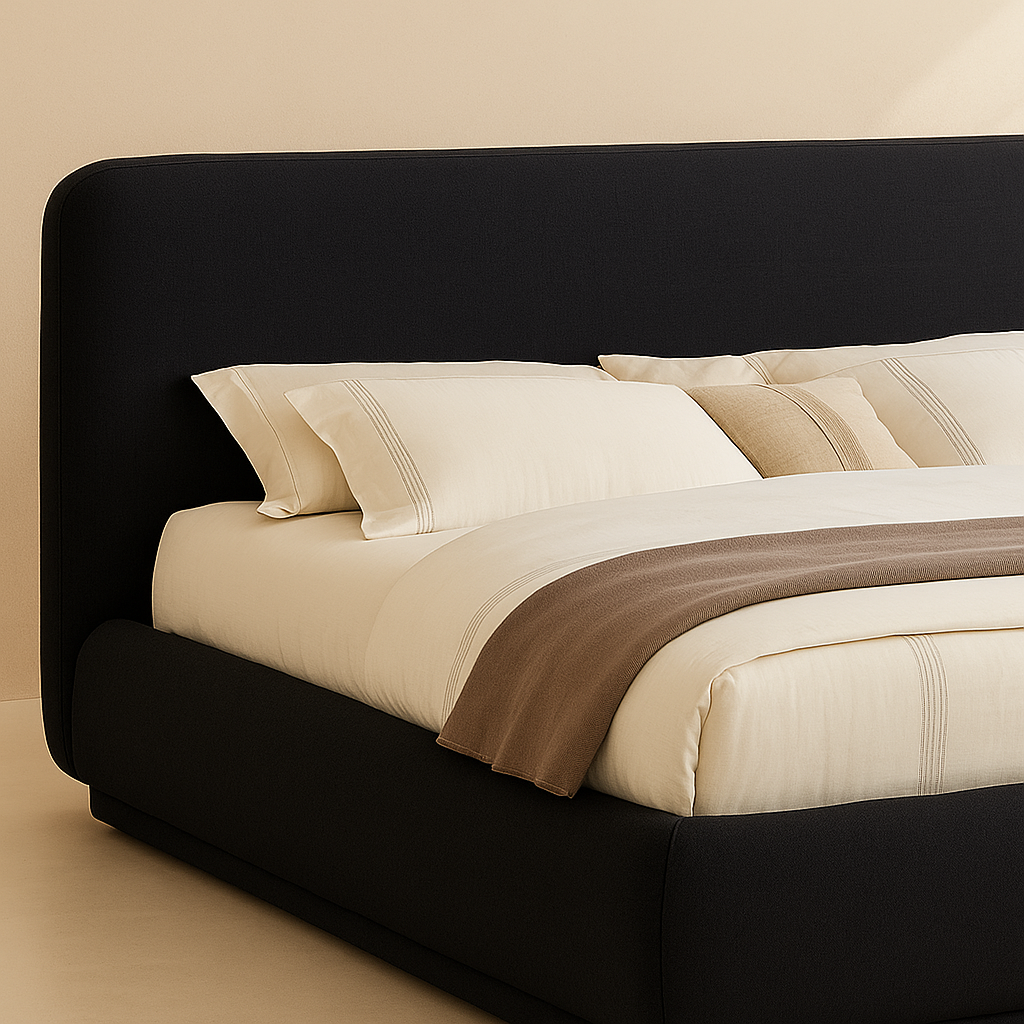 Rigby Boucle Fabric Bed