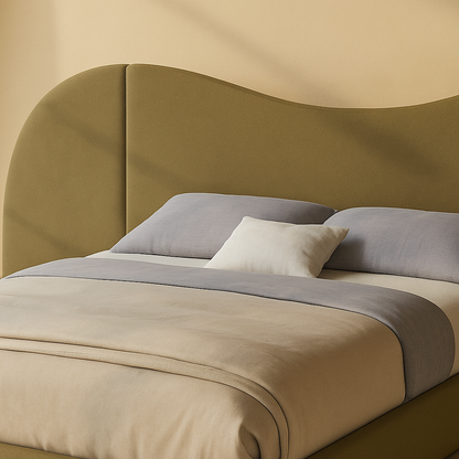 Everest Boucle Fabric Bed