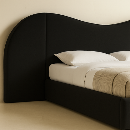 Everest Boucle Fabric Bed