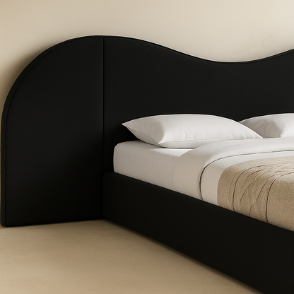 Everest Boucle Fabric Bed