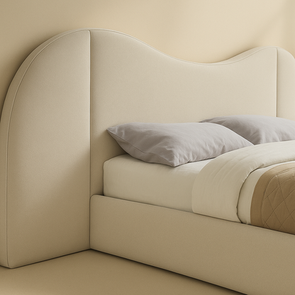 Everest Boucle Fabric Bed