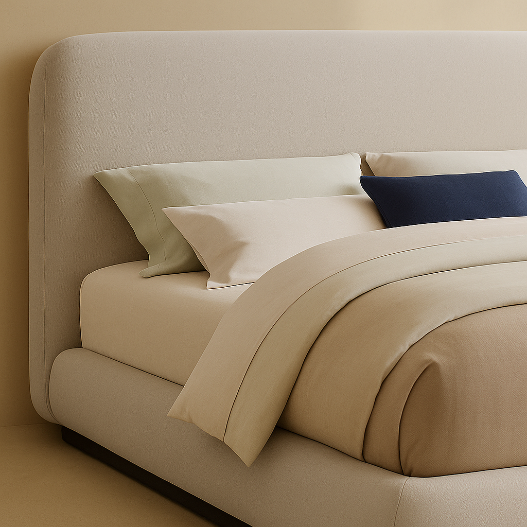 Rigby Linen Fabric Bed