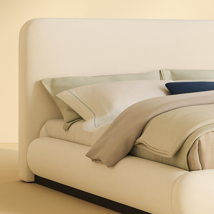 Rigby Linen Fabric Bed