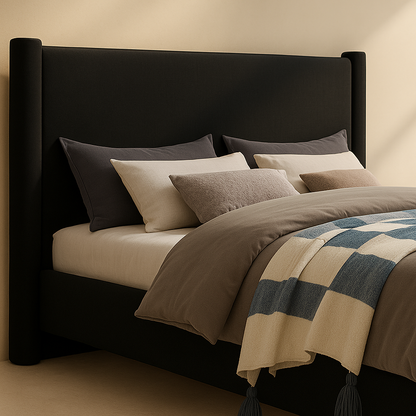 Elias Boucle Fabric Bed