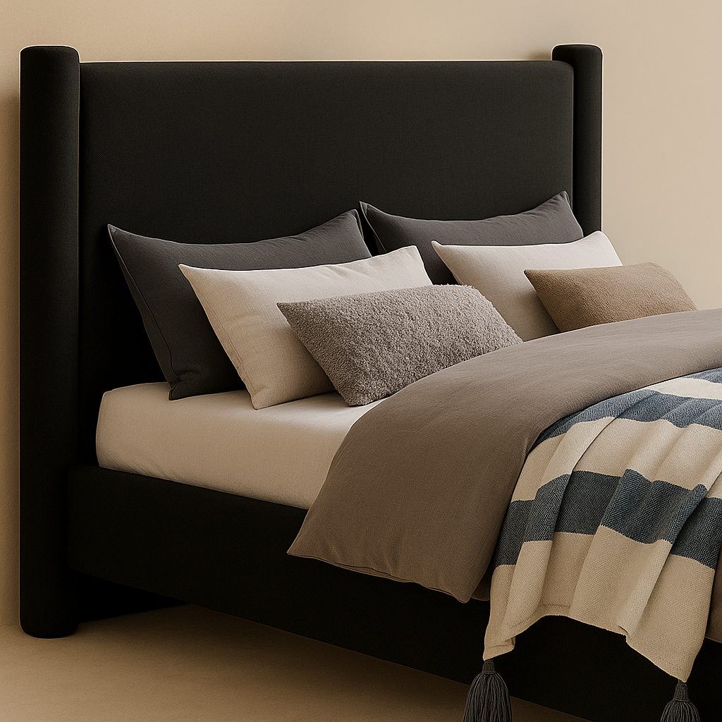 Elias Boucle Fabric Bed