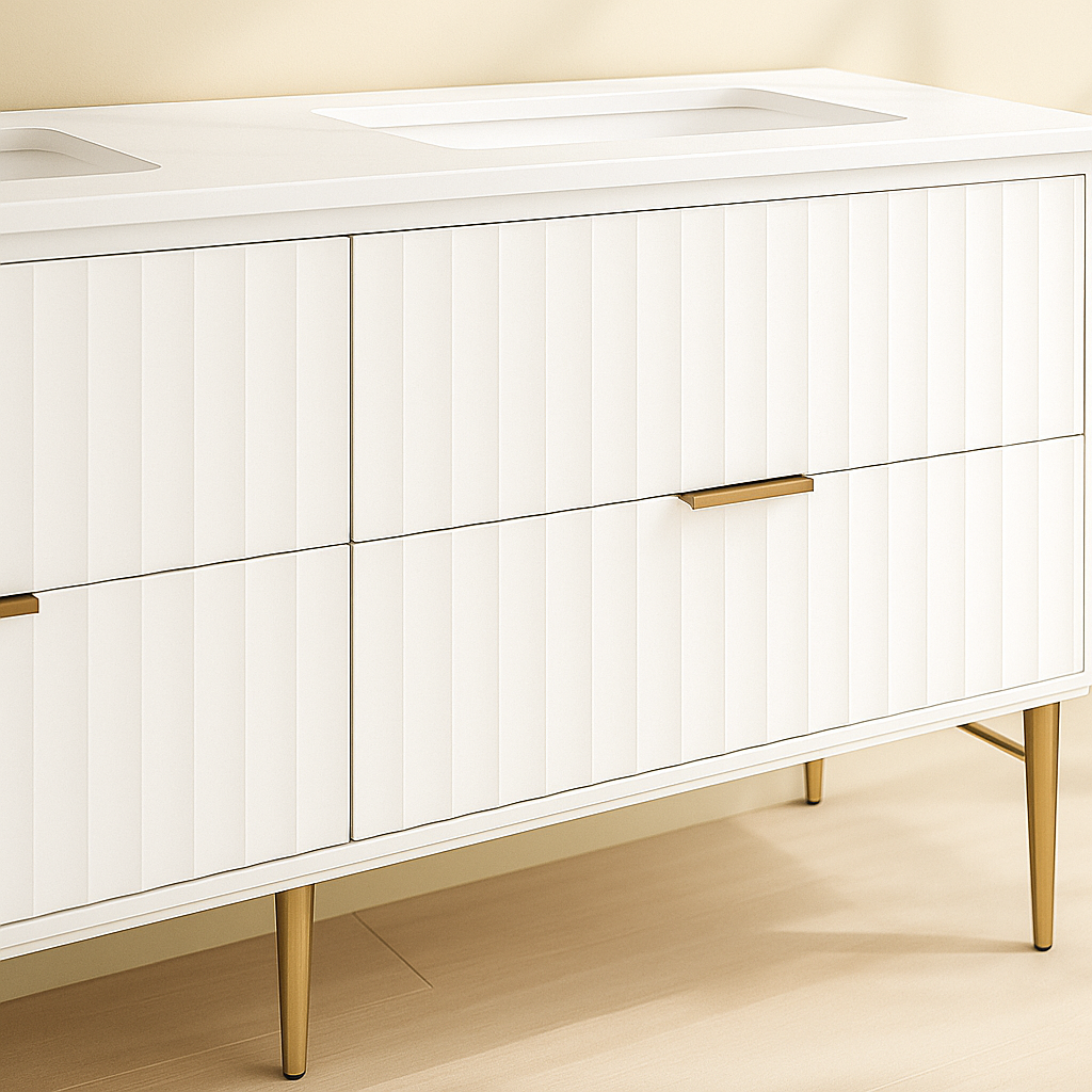 Modernist 60" Bathroom Vanity