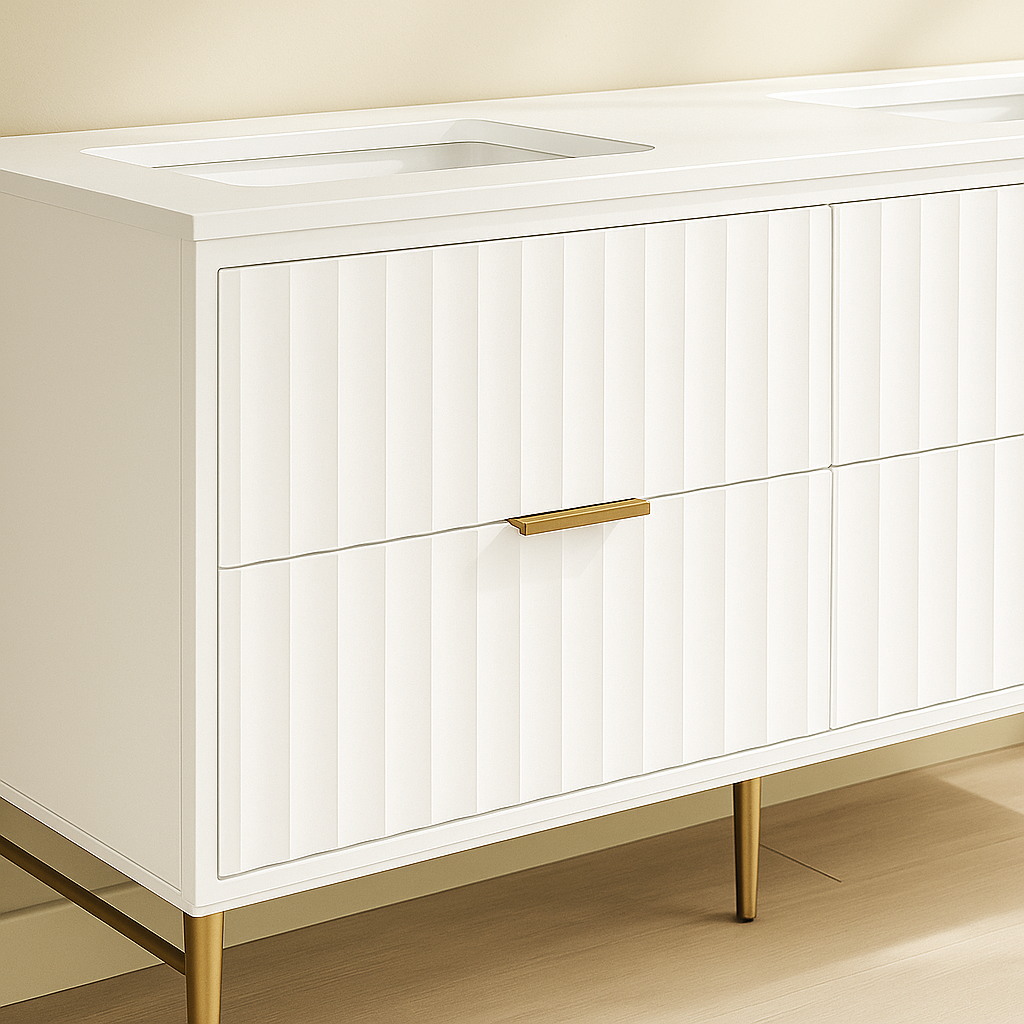 Modernist 60" Bathroom Vanity