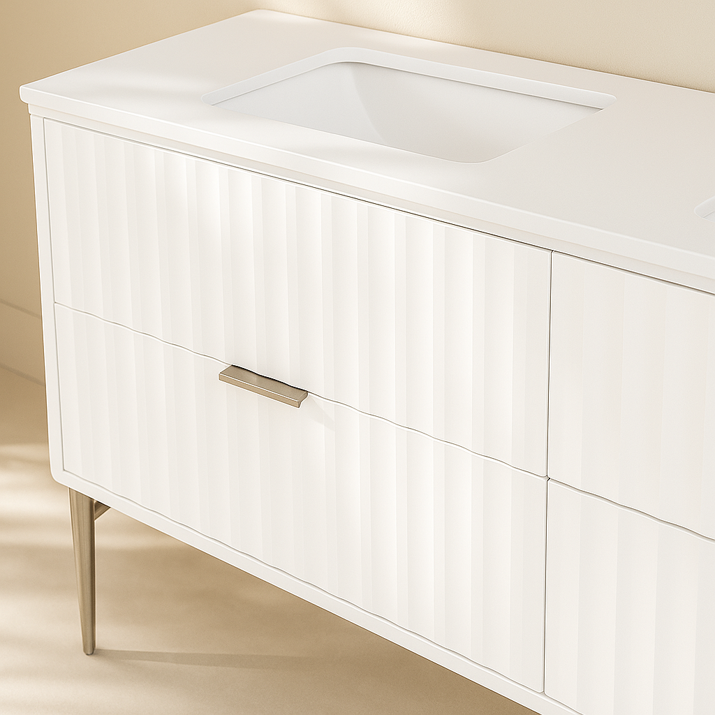 Modernist 60" Bathroom Vanity