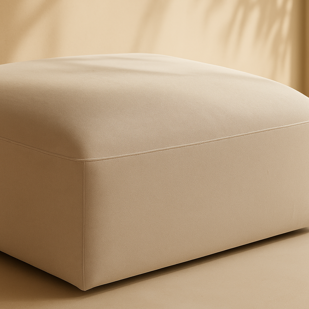 Ease Fabric Ottoman