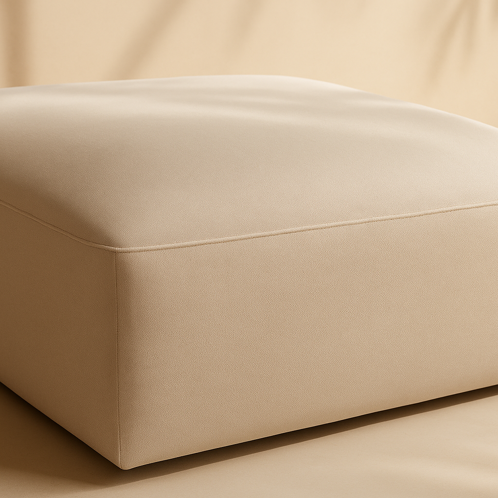 Ease Fabric Ottoman