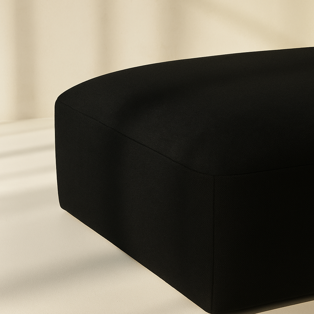 Ease Fabric Ottoman