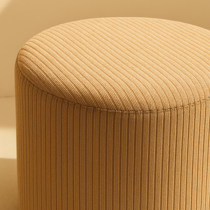 Roy Microsuede Stool | Ottoman