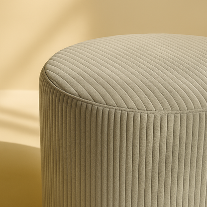 Roy Microsuede Stool | Ottoman