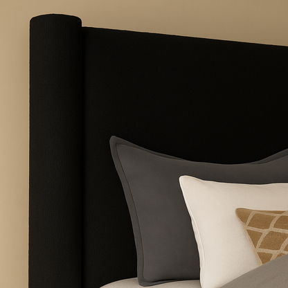 Elias Boucle Fabric Bed