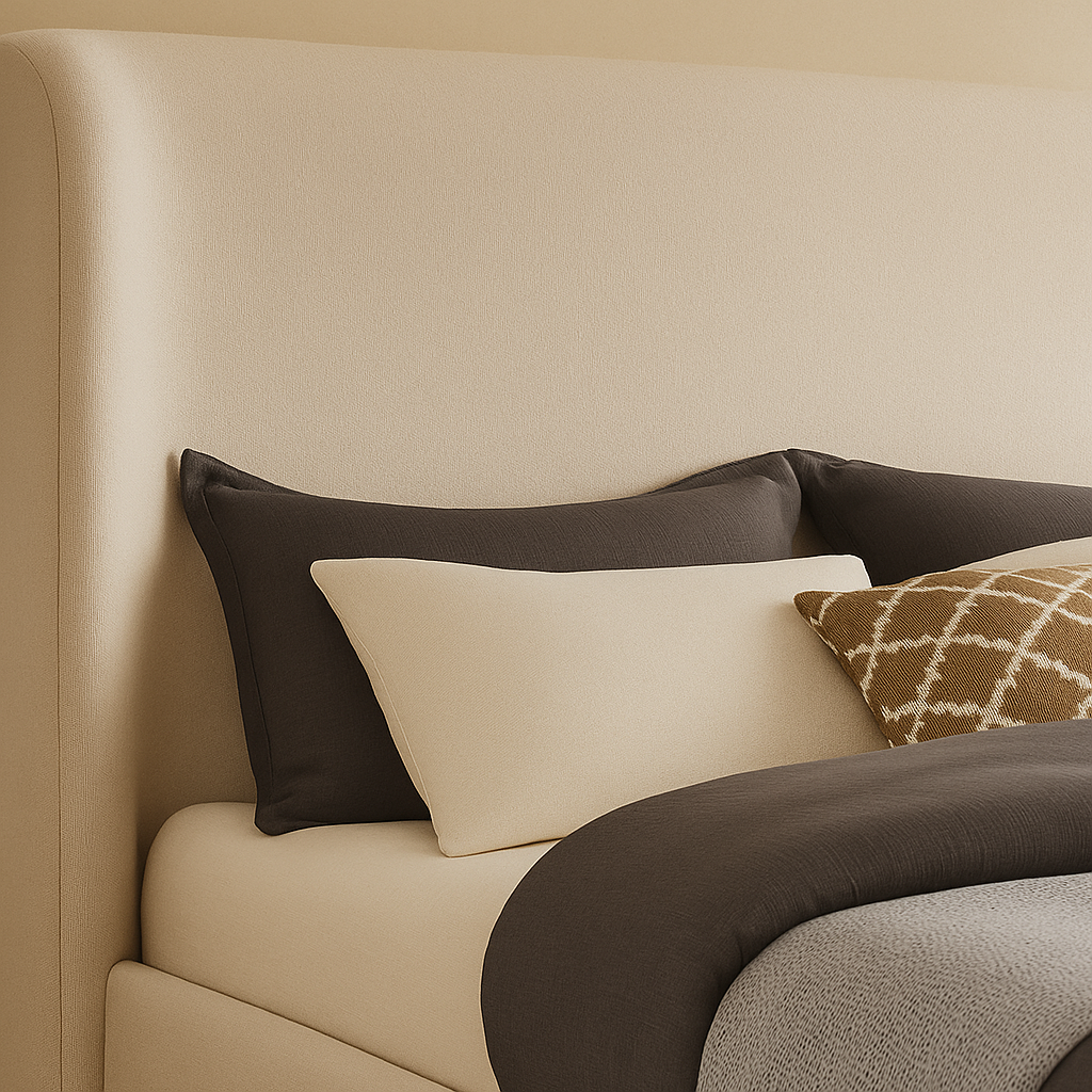 Penny Linen Fabric Bed