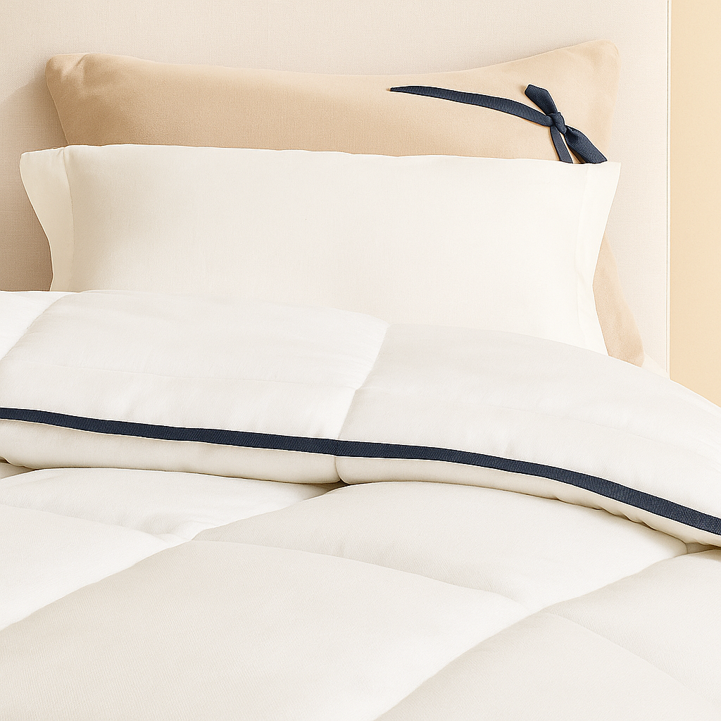 Alfie Linen Fabric Bed