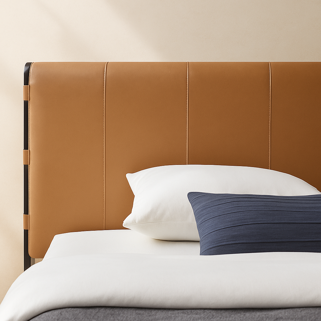 Abigail Vegan Leather Bed