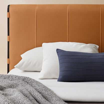 Abigail Vegan Leather Bed