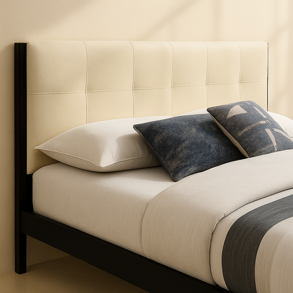 Abigail Vegan Leather Bed