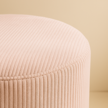 Roy Microsuede Stool | Ottoman