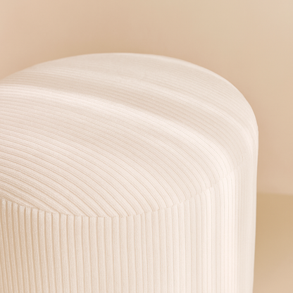 Roy Microsuede Stool | Ottoman