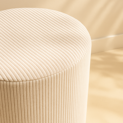 Roy Microsuede Stool | Ottoman