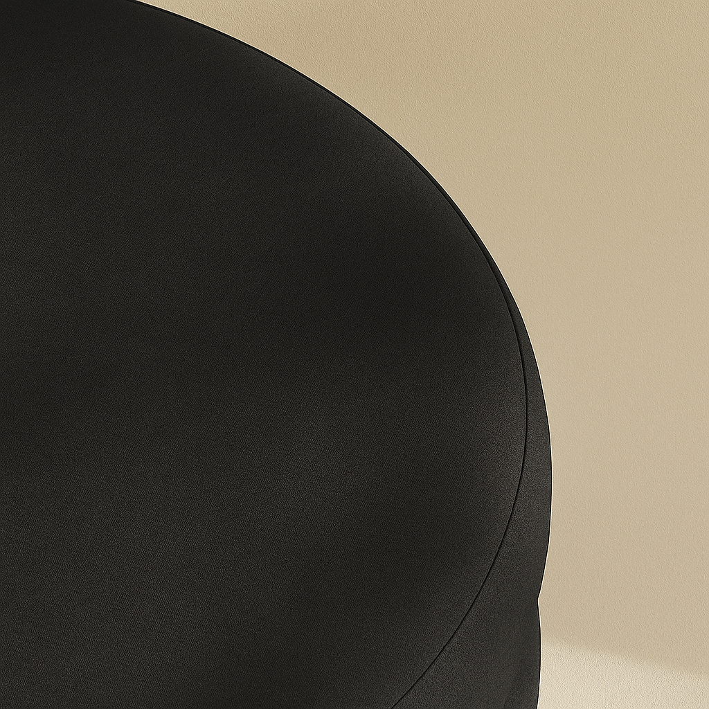 Aphia Boucle Fabric Ottoman | Coffee table