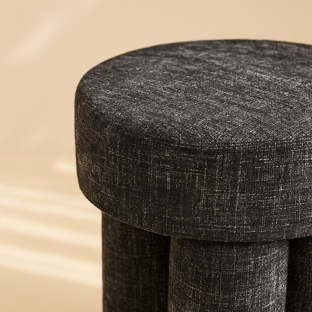 Larson Fabric Stool | Ottoman