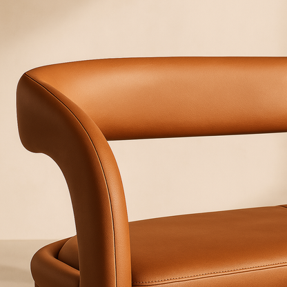 Sylvester Vegan Leather Bench