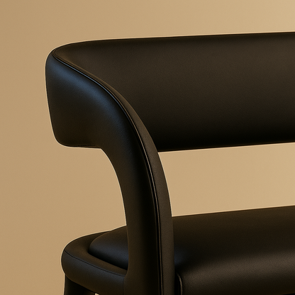 Sylvester Vegan Leather Bench