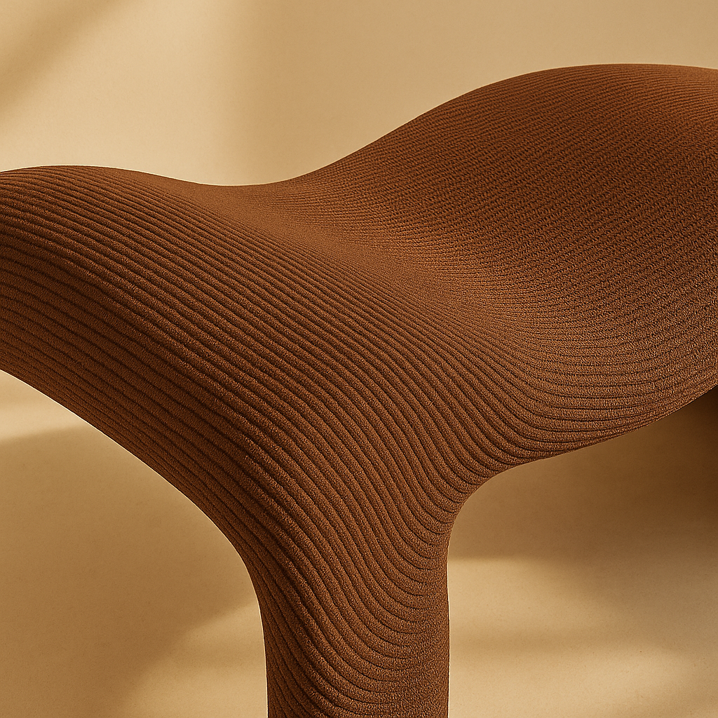 Willow Corduroy Fabric Bench