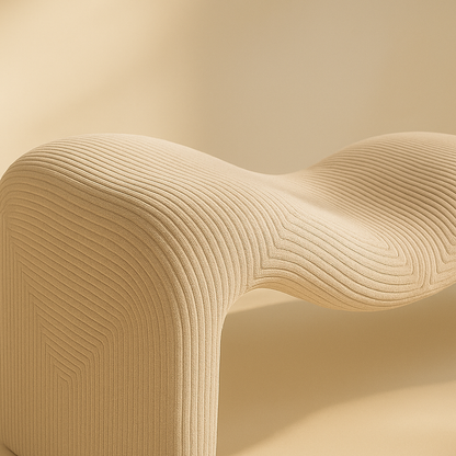 Willow Corduroy Fabric Bench