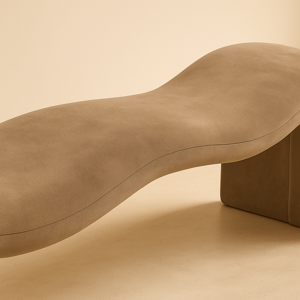 Willow Vegan Leather Bench