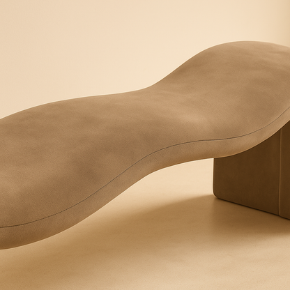 Willow Vegan Leather Bench