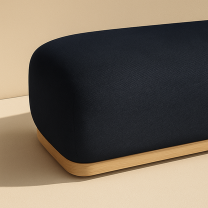 Calum Chenille Fabric Bench