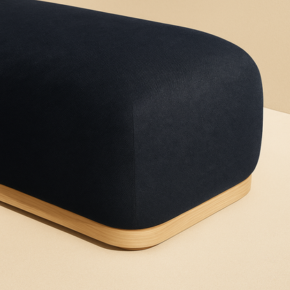 Calum Chenille Fabric Bench