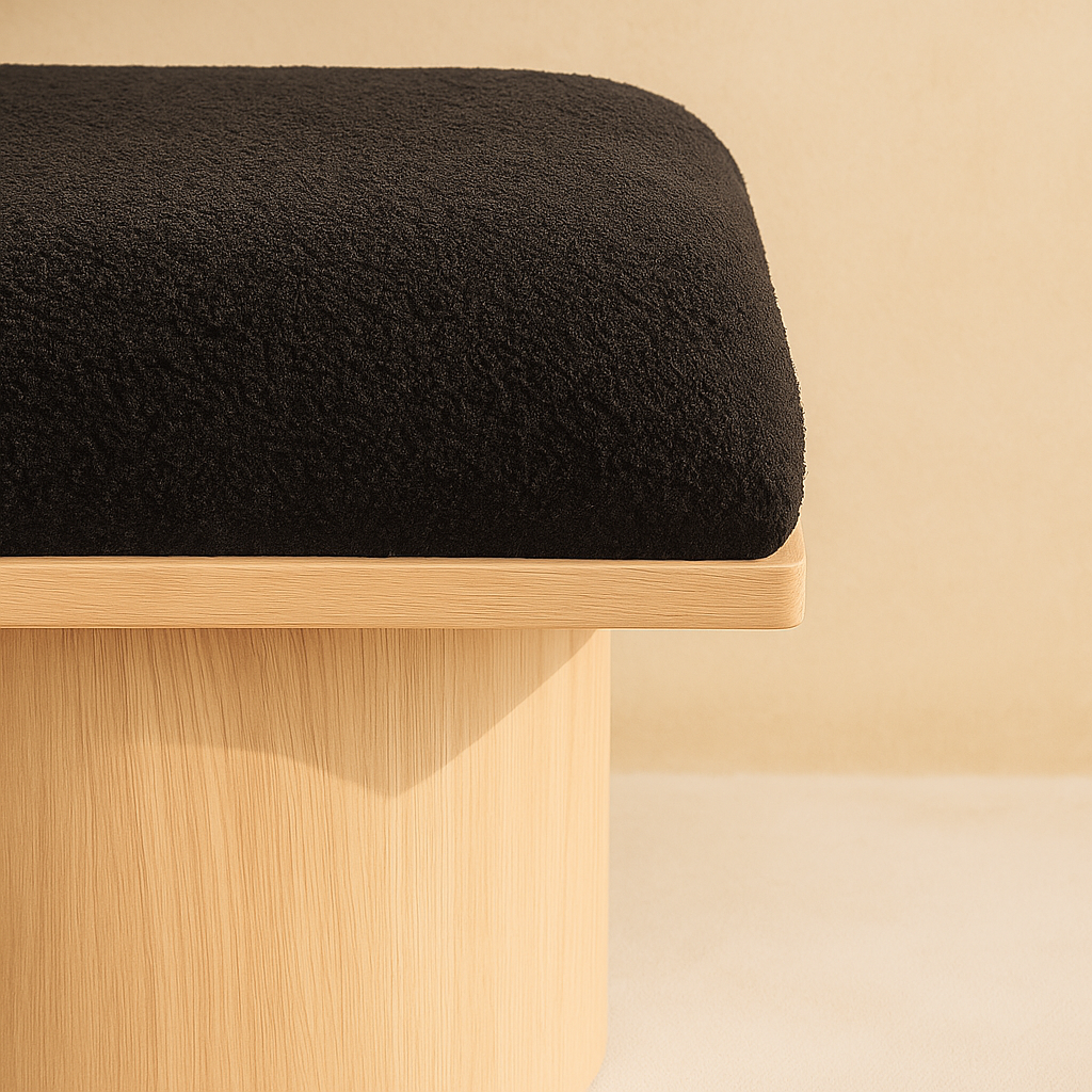 Pavilion Boucle Fabric 2pc. Modular Bench