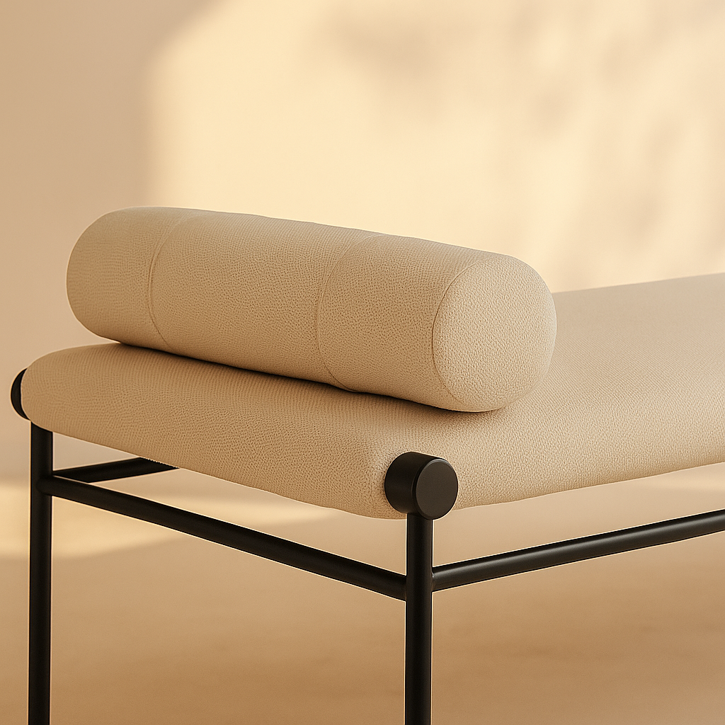Gatsby Vegan Leather Bench