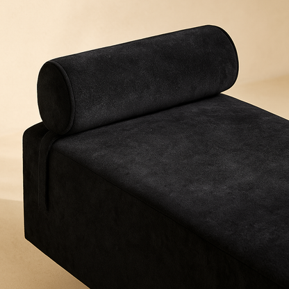 Edison Chenille Fabric Bench