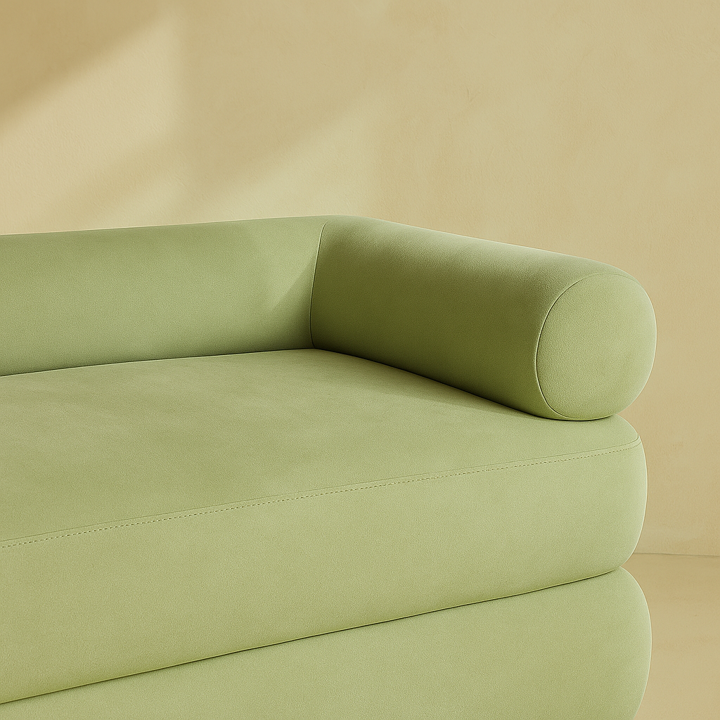 Kennedy Chenille Fabric Bench