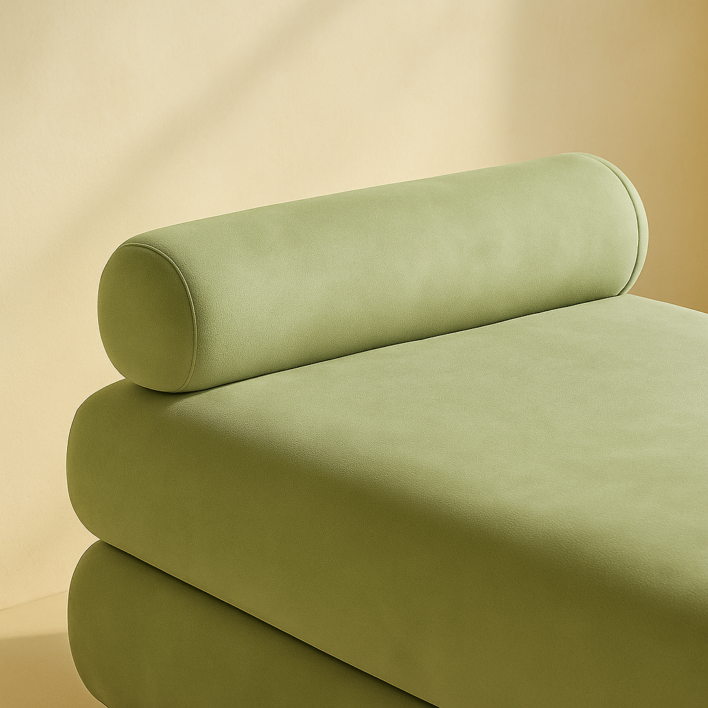 Kennedy Chenille Fabric Bench