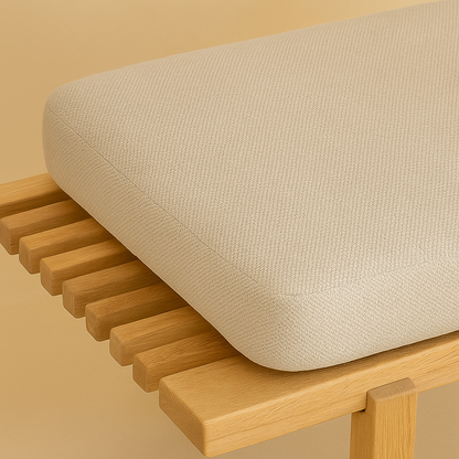 Naya Chenille Fabric Bench