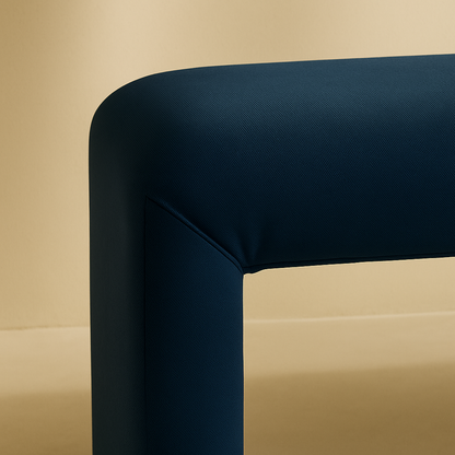 Minimalist Velvet Bench