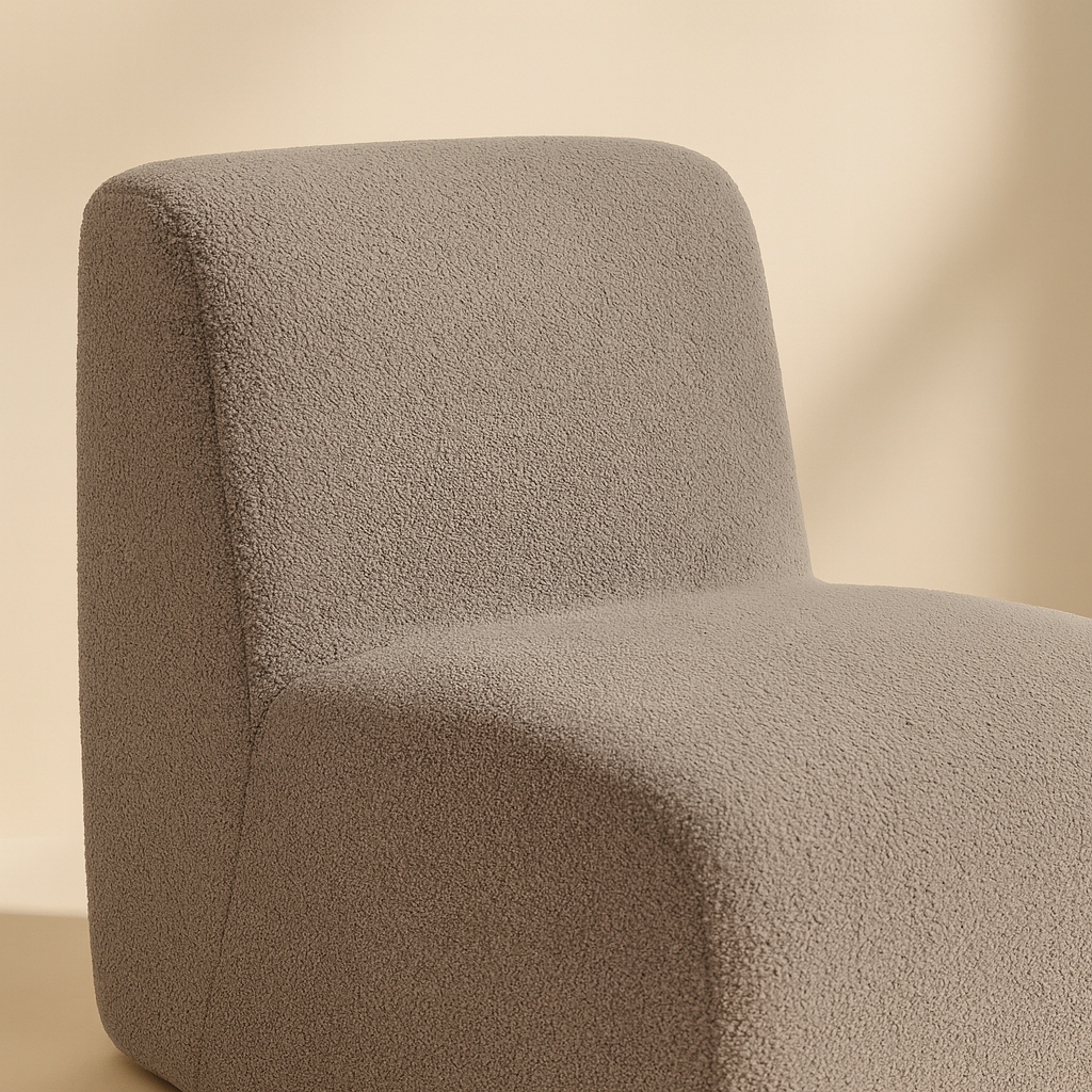 Desiree Boucle Fabric Accent Chair