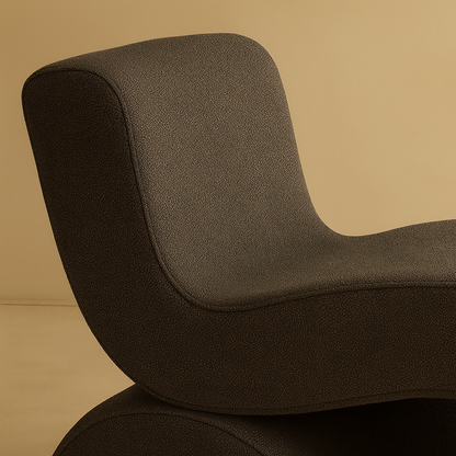 Desiree Boucle Fabric Accent Chair