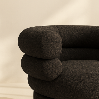 Valentina Linen Fabric Accent Chair