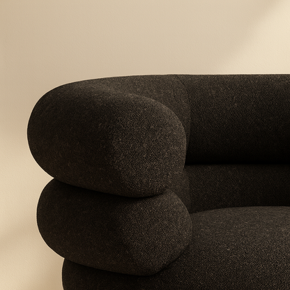 Valentina Linen Fabric Accent Chair