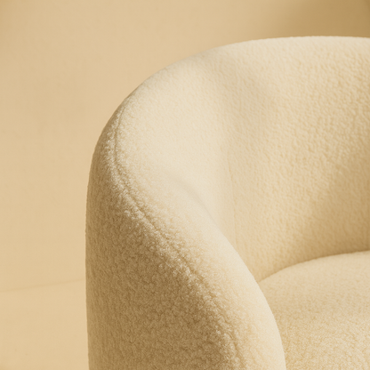Acadia Boucle Fabric Accent Chair